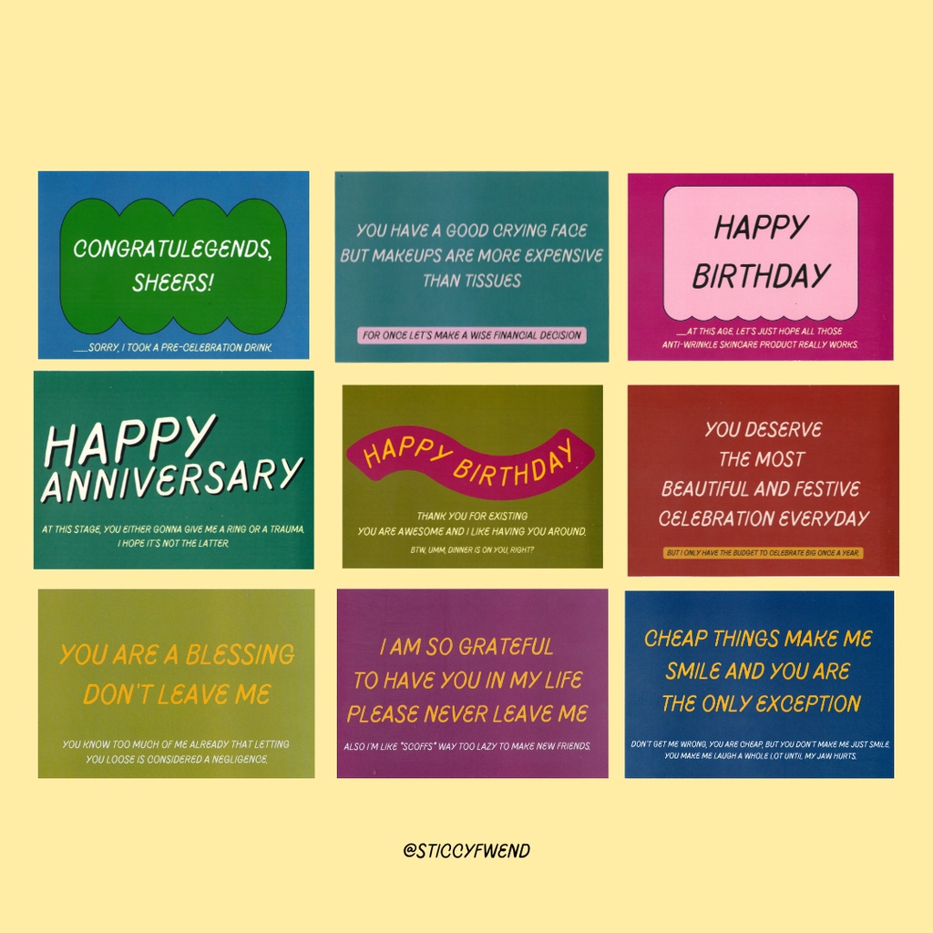 

Greeting Card // Kartu Ucapan