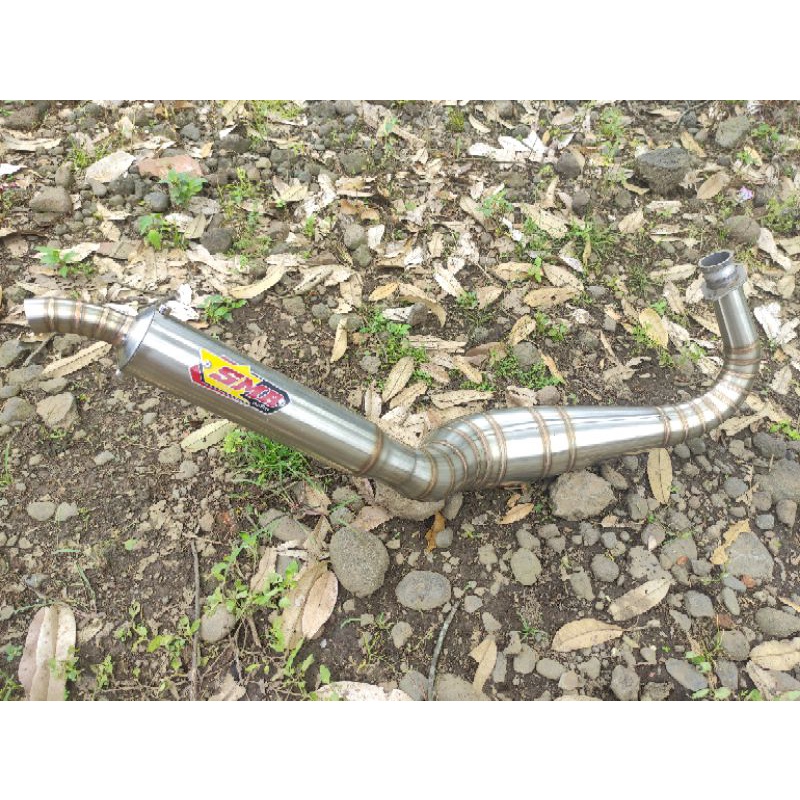 Knalpot SMR kolong cobra super pro Rx king full stnlis // suara garing istimewa rx king/ninja/satria