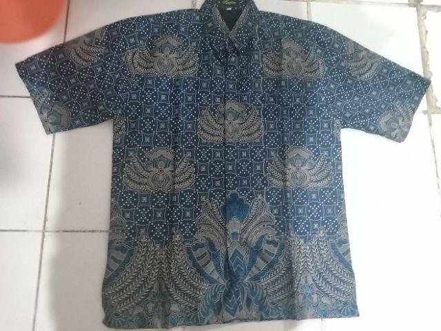 Gurdo Pari Kemeja Batik Pria Atasan Batik Baju Batik Pria Lengan Pendek Batik Modern By Gba