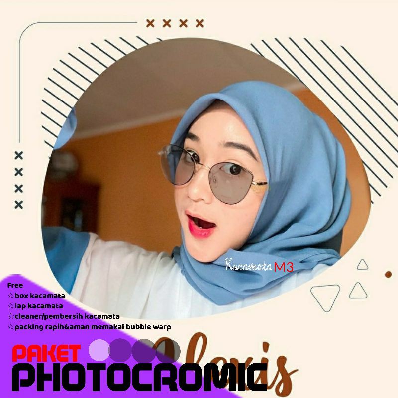 kacamata photocromic termurah waniita&amp;pria kode730