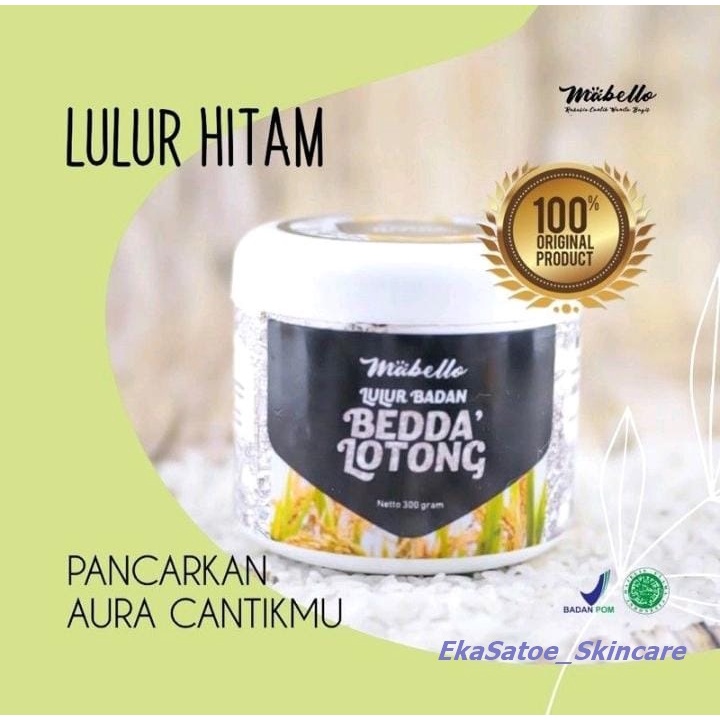 [READY STOCK] MABELLO BEDDA LOTONG ORIGINAL & ALAMI /LULUR HITAM/BEDAK LOTONG by MABELLO INDONESIA