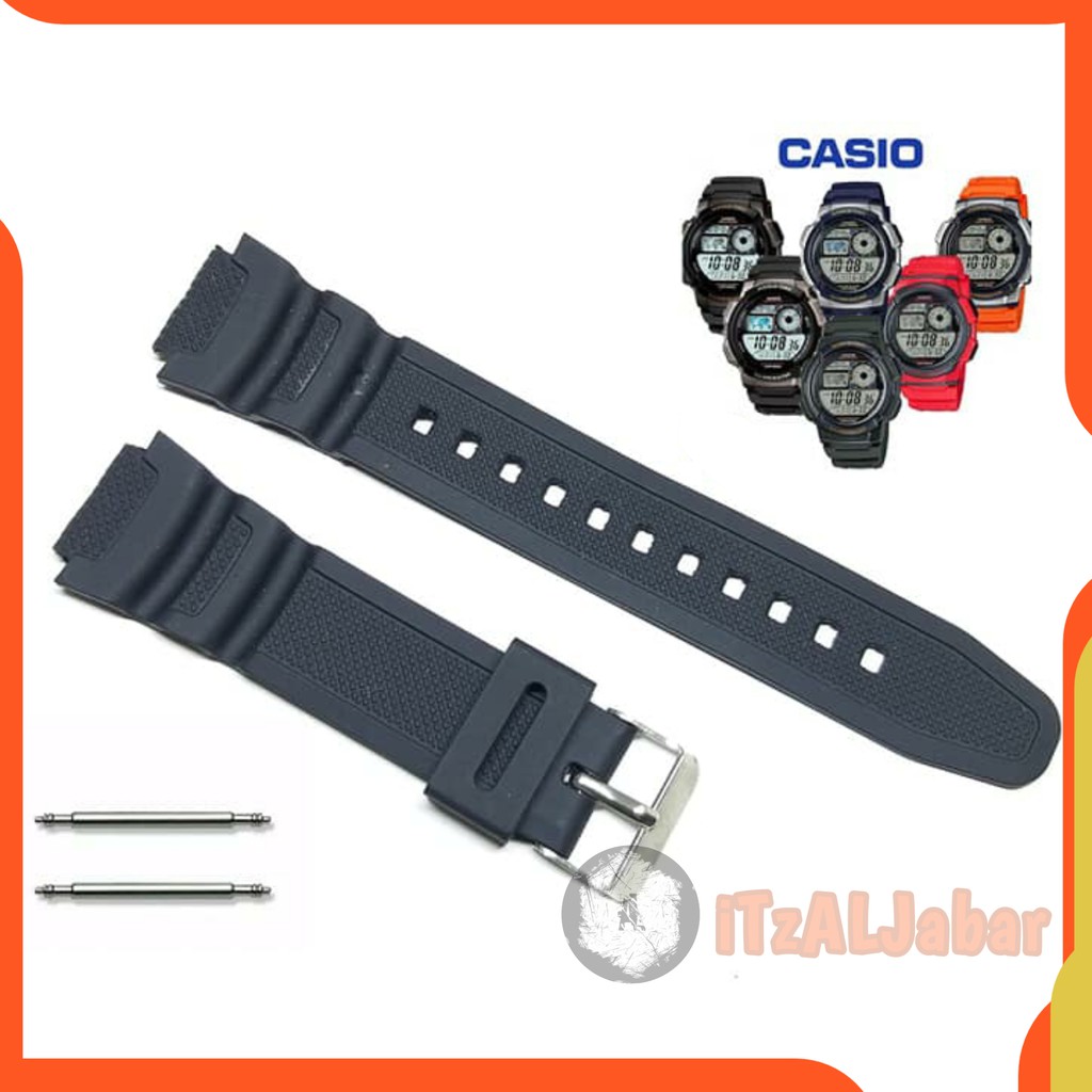 Tali jam Casio AE 1100 Strap tali jam tangan Casio AE1100
