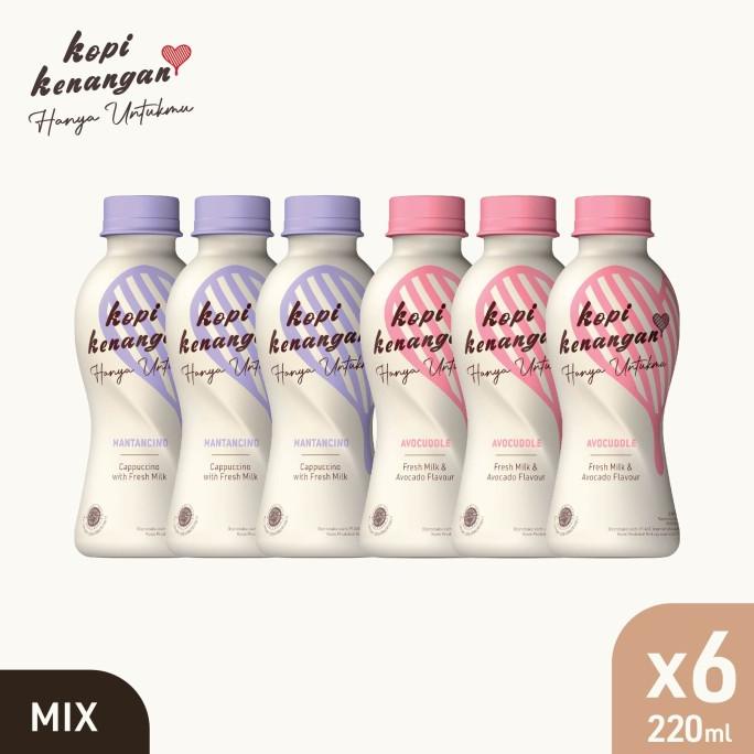 

BAYAR DITEMPAT Kopi Kenangan Hanya Untukmu Mix 220ml x 6 (Mantancino & Avocuddle) /KOPI RUBE/KOPI KAPAL API/KOPI SLB/KOPI PEJUANG/KOPI BUBUK