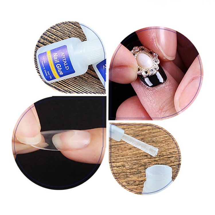 Nail Glue Lem Kuku Palsu  Perekat Bening Tahan Lama/Lem kupal/Lem rhinestone/lem nail arts