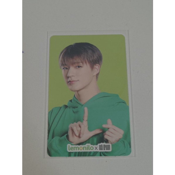Photocard PC Lemonilo x NCT DREAM Jeno