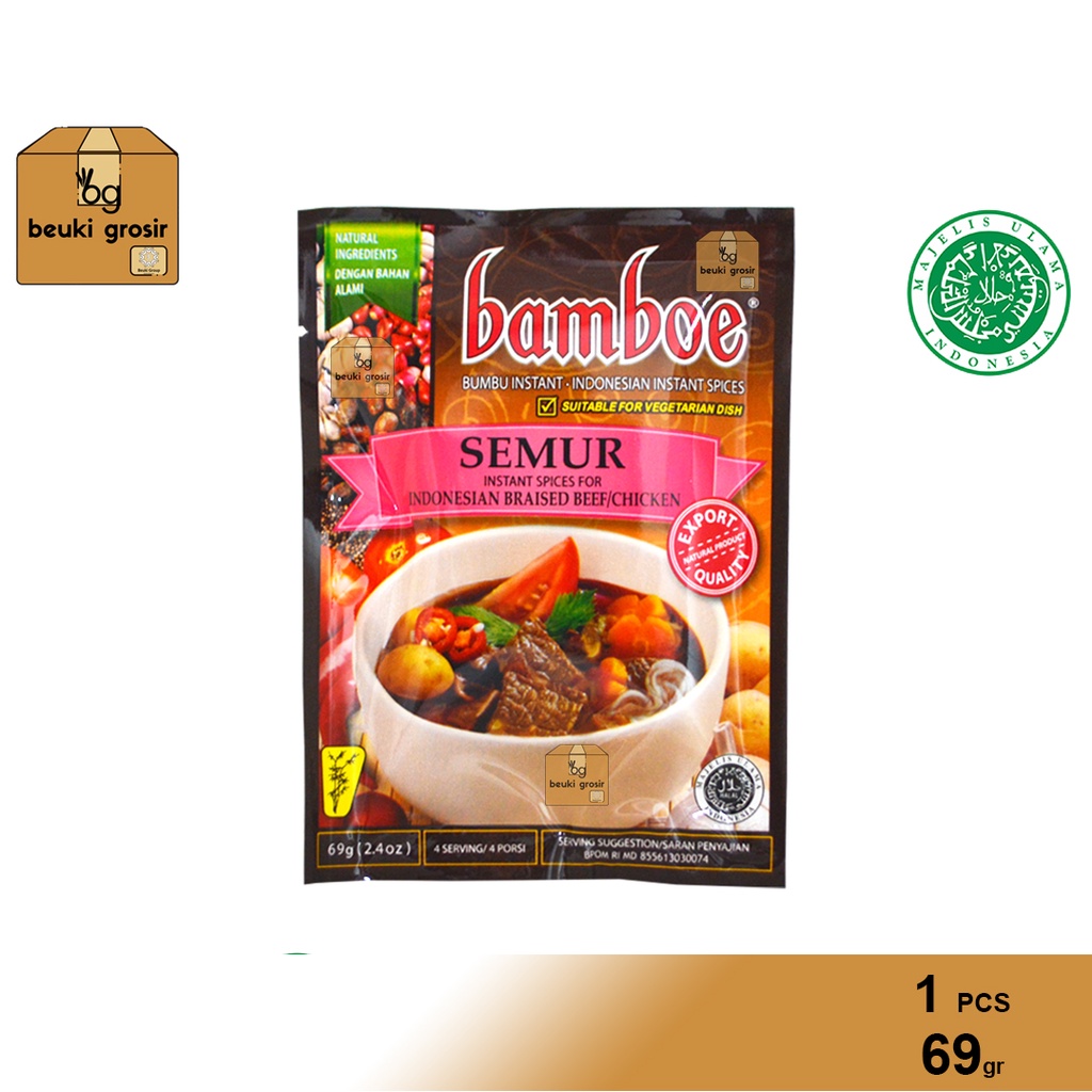 

ECER Bamboe Indonesia Bumbu Semur Instan - 69gr