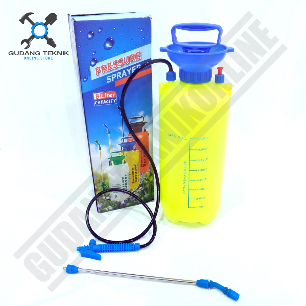 Sprayer Tanaman DRAGON 8Liter / Alat Semprotan Hama Disenfektan 8L /  Pressure Sprayer 8 Liter