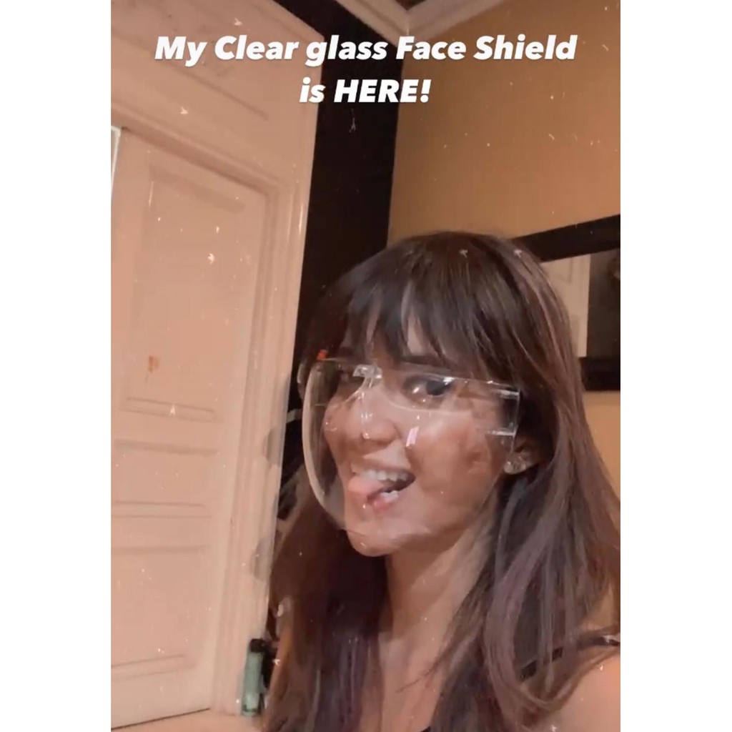 Face Shield Akrilik Face Shield Acrylic Face Shield Kacamata Full Face Face Shield Raffi