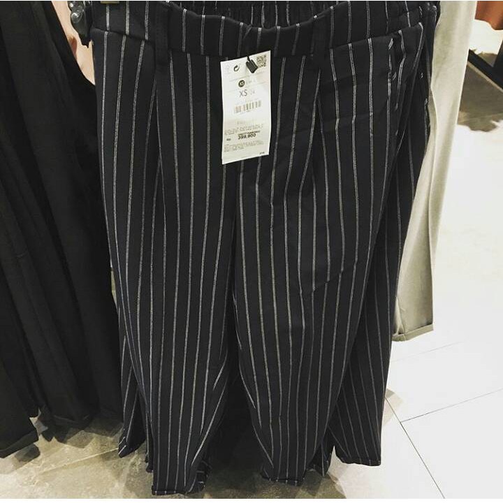 PANTS STRIPE ZARA Shopee Indonesia PANTS STRIPE ZARA Shopee Indonesia
