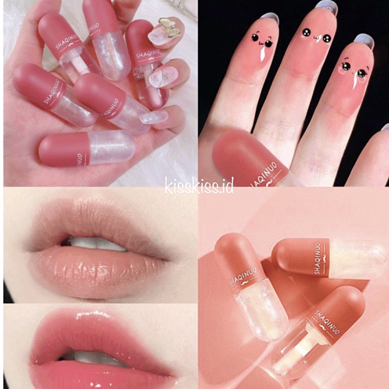 Changing Colors Lip Gloss Shaqinuo Pelembab Bibir Lip Balm Berubah Warna XX022