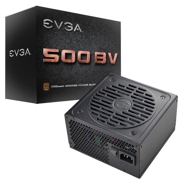PSU EVGA 500BV BRONZE 80+ BRONZE - GARANSI RESMI