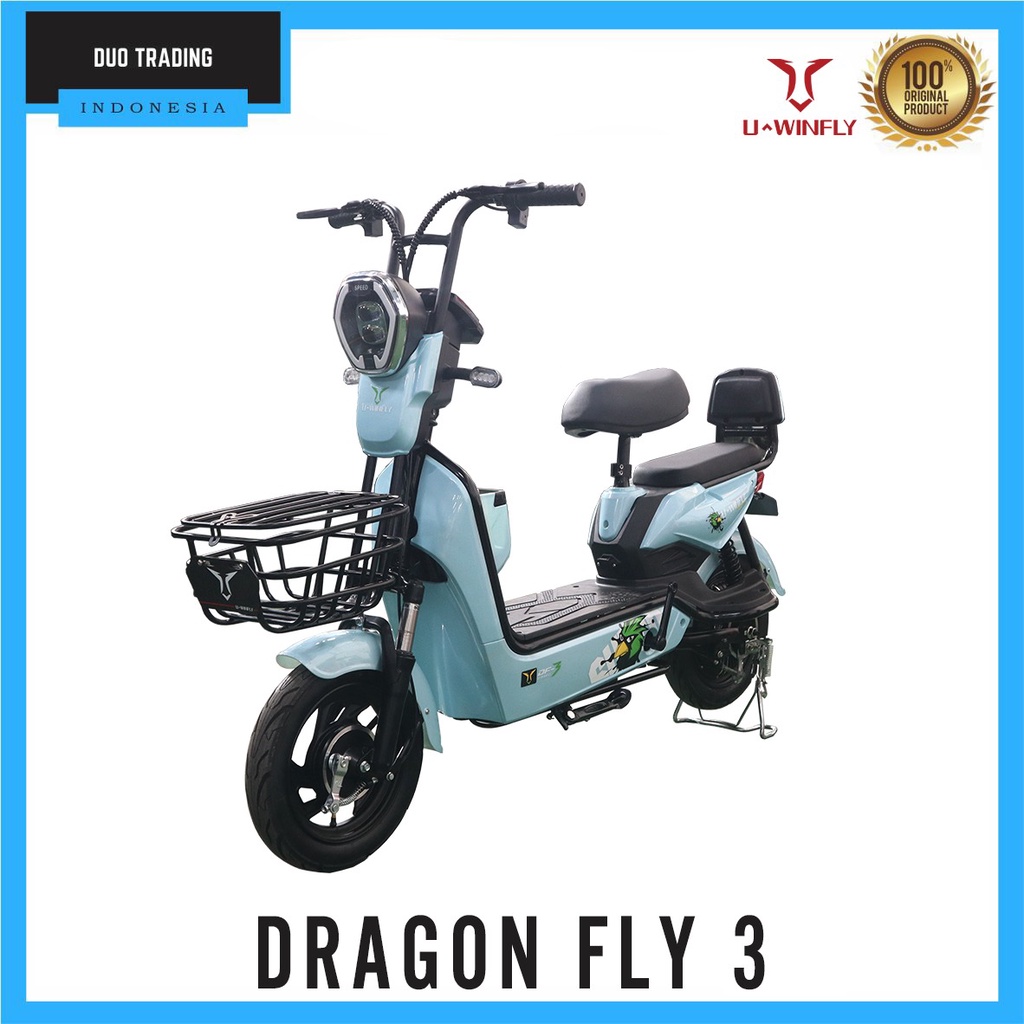 SEPEDA LISTRIK UWINFLY DRAGONFLY 3 NEW U WINFLY DF3 GARANSI RSMI