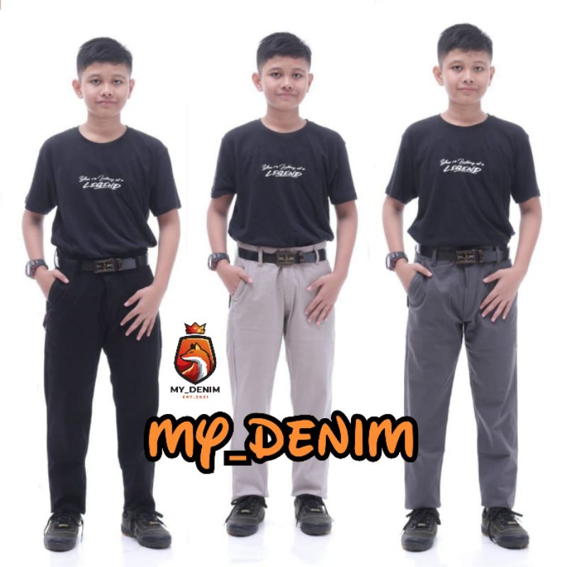 CELANA ANAK CHINO // CHINOS PANJANG FIGHTER