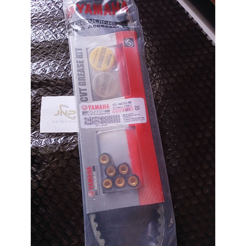 V BELT/DRIVE BELT+ROLLER DAN GEMUK CVT yamaha mio lama/sporty/smile 5TL