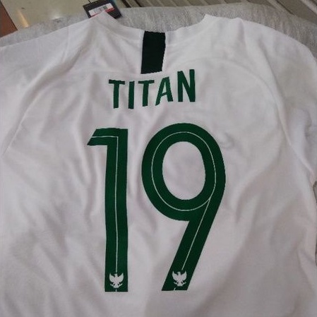 Jersey Timnas Indonesia Home/Away "Logo Bordir" + NAMESET 2018/2019 GO Grade Ori