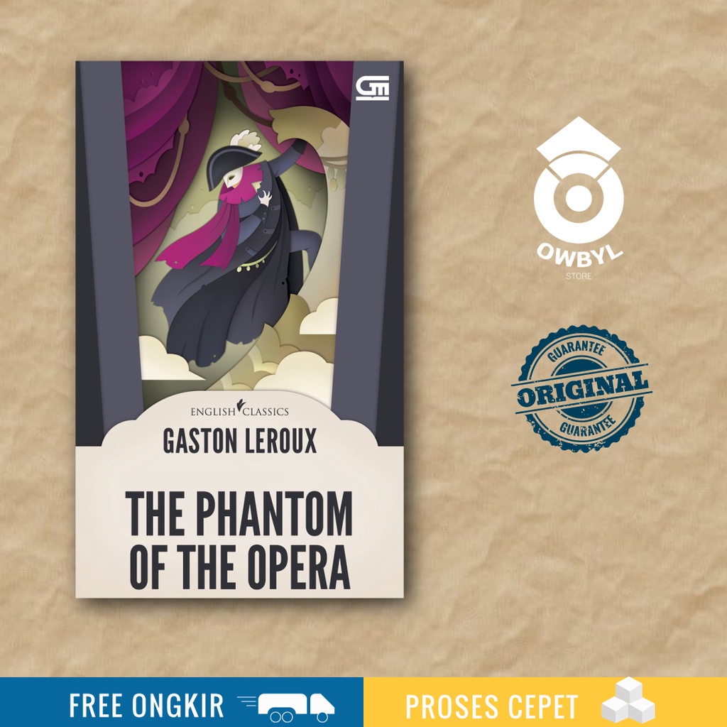Buku English Classics: The Phantom of The Opera