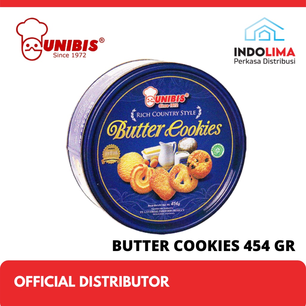 

Unibis Butter Cookies 454gr