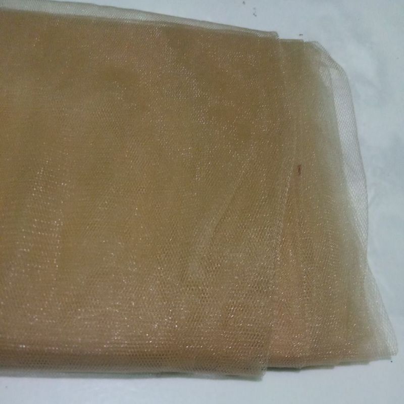 TILE POLOS / TULLE POLOS / SOFT TULLE-Peanut