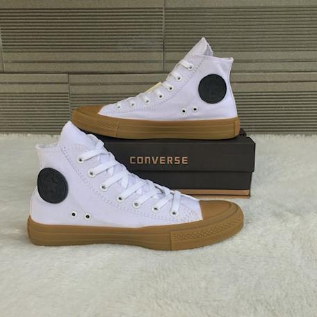 Penjualan Terbanyak.. Sepatu Spatu Sneakers Converse Sport Casual Putih Import Kets Kerja Snakers Ka