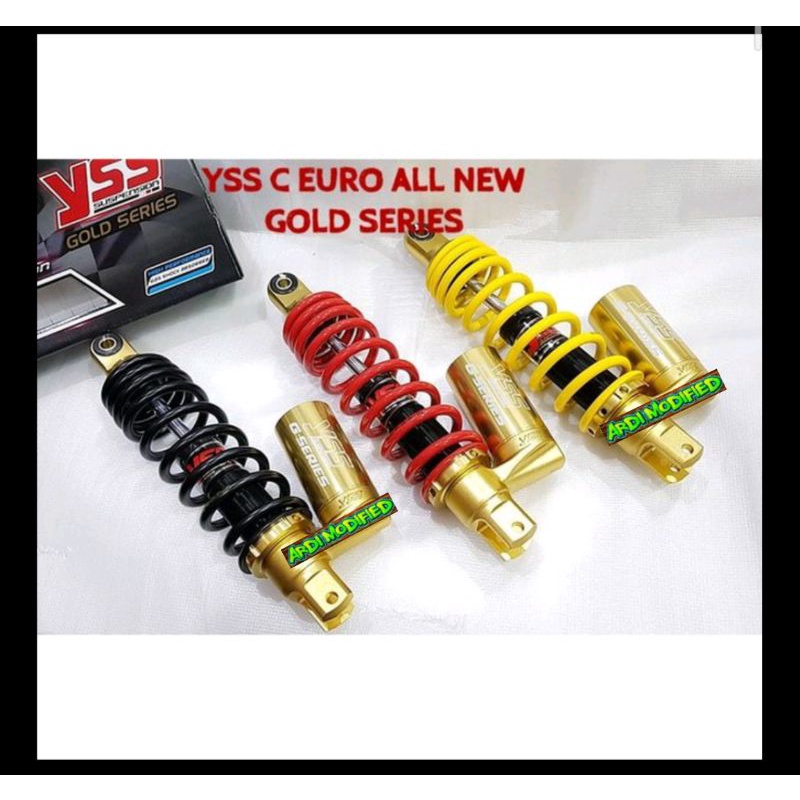 shockbreaker shock belakang tabung bawah vario 150 vario 125 vario 160 yss gold series new c euro