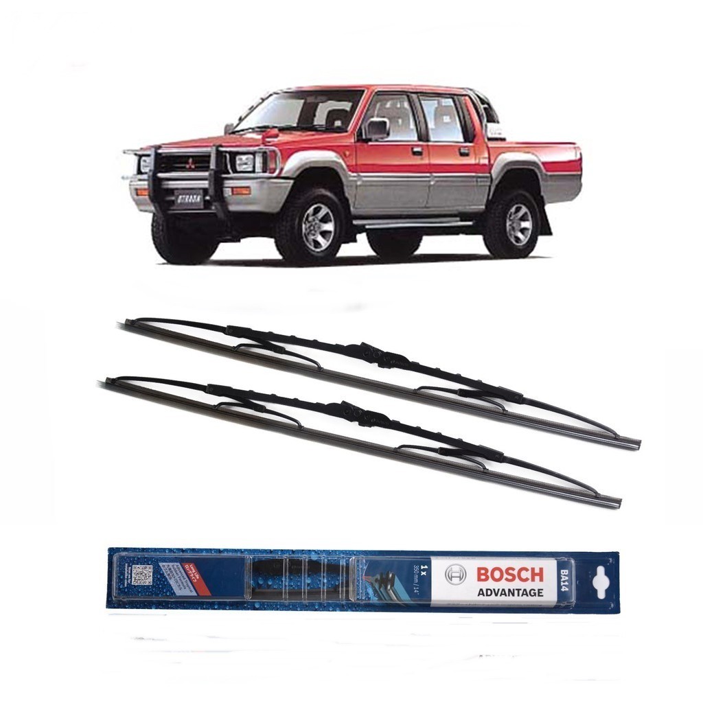 Bosch Wiper Mitsubishi Strada Frame Besi - 2 buah/Set 18-18