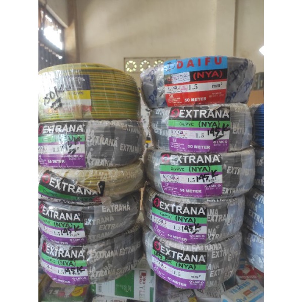 Kabel NYA EXTRANA 1,5mm SNI [LMK]