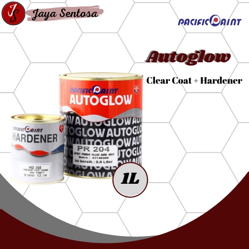 Clear Coat PU 4010 Autoglow 1lt set | Vernish Autoglow 4010 1Lt set