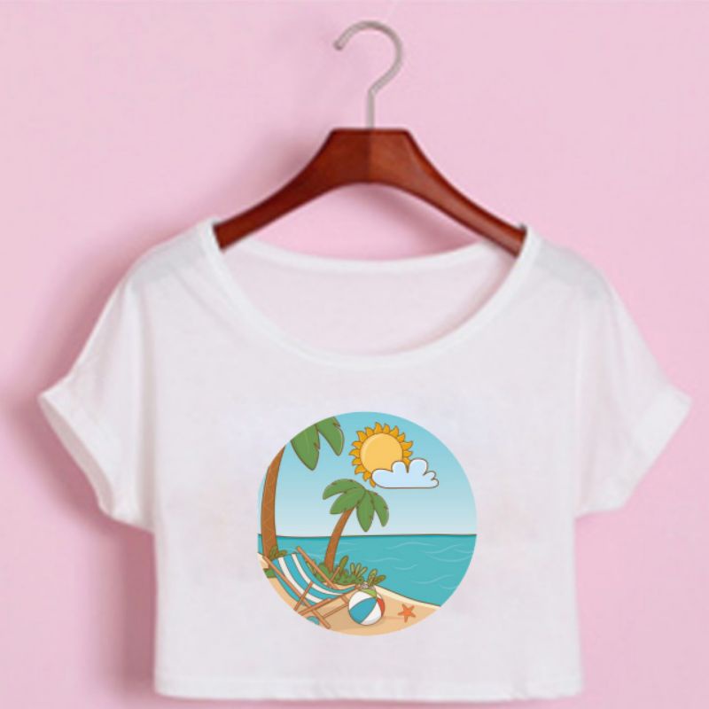 N2-KAOS KROPTOP BEACH BUAT MANTAI SUPER KEREN