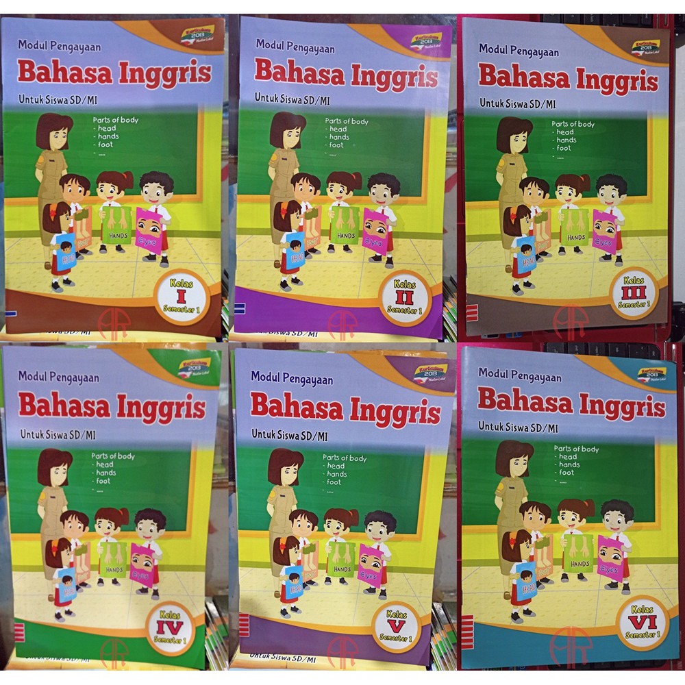 Lks Bahasa Inggris Kelas 1 2 3 4 5 6 Sd Mi Semester 1 Shopee Indonesia