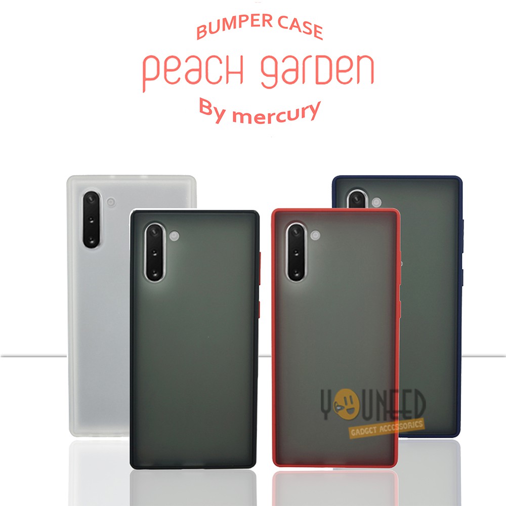 Casing Samsung Galaxy Note 10 N970 N971 Goospery Peach Garden Bumper Case