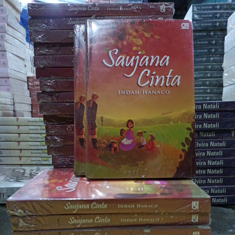 OBRAL BUKU NOVEL FIKSI - ROMANSA  / Novel Wattpad / Novel Remaja / Novel Young Adult / Original-Saujana cinta