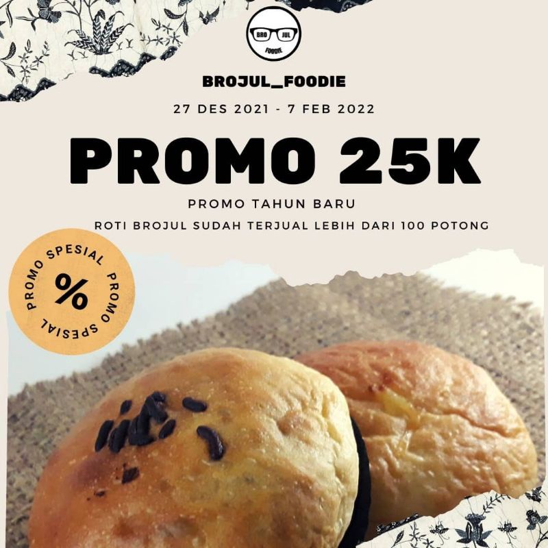 

PAKET ROTI MANIS 5+1 | Homemade | Made By Order | H-2