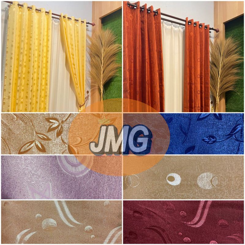 Kain Gorden/Kain Meteran/Kain Gorden Murah/Kain Gorden Motif Bunga/Kain Gorden Motif Daun