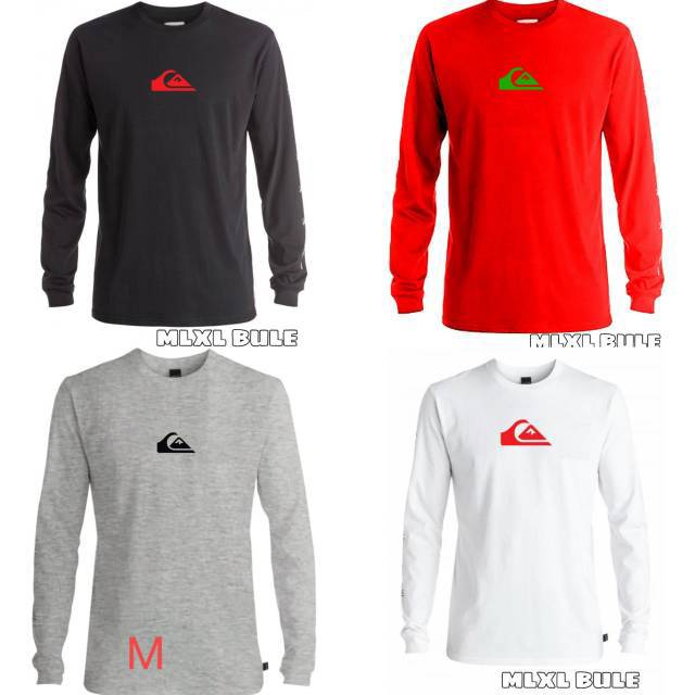 Kaos pria lengan panjang rip curl aj