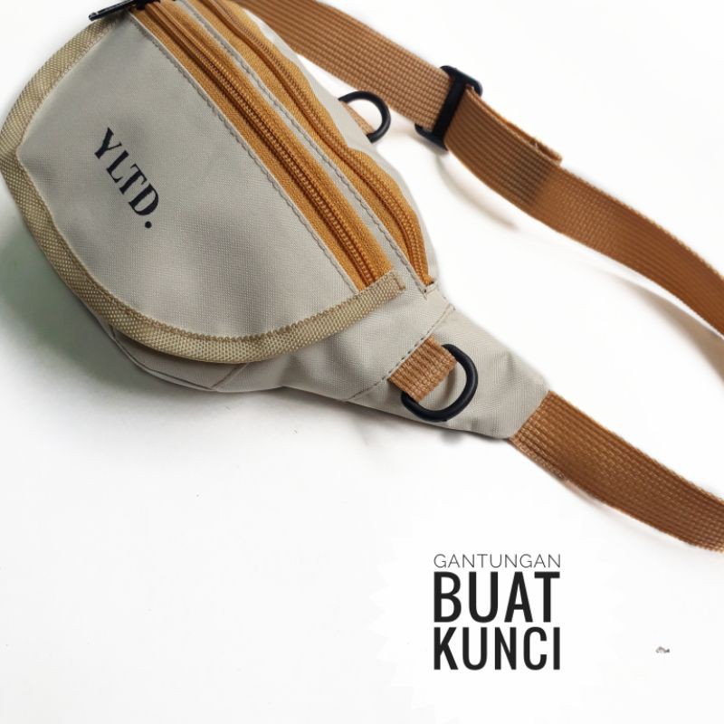 Tas selempang waistbag mini pria ORIGINAL