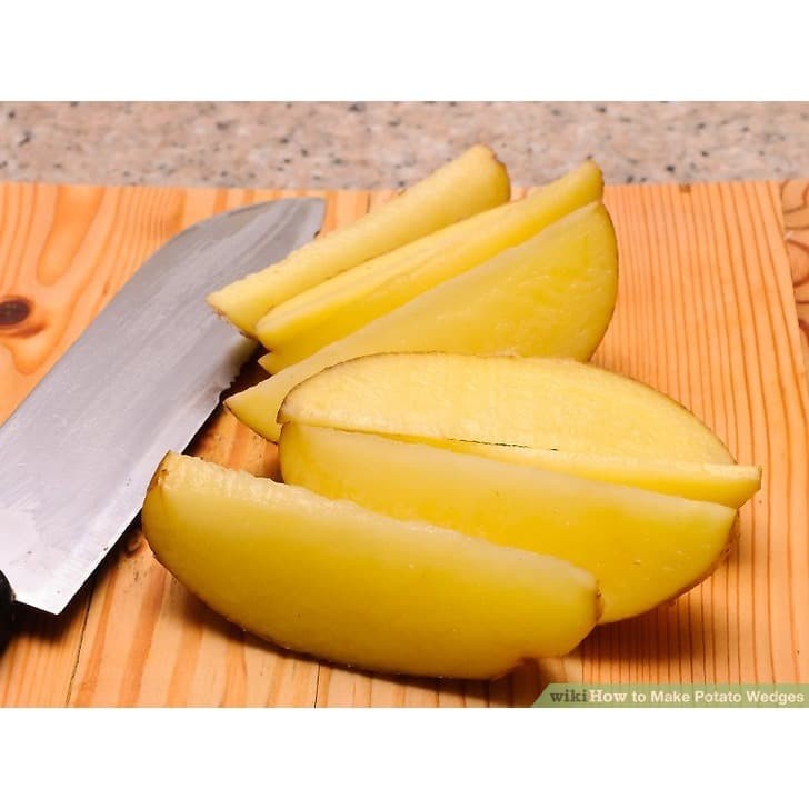 

Apron Kitchen Kentang Potato wedges (kentang potong pilihan)