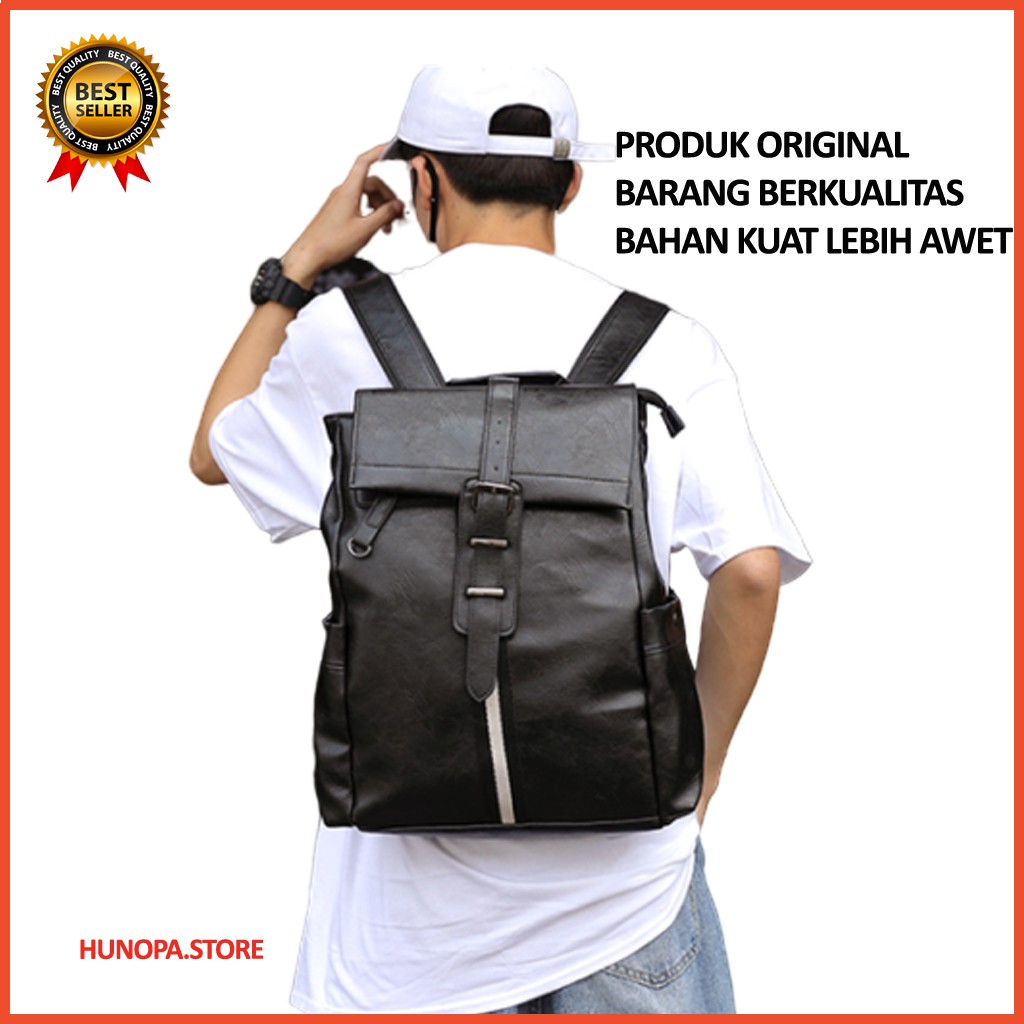 TAS RANSEL PRIA DISTRO ORIGINAL MURAH BRANDED COD GENDONG TERBARU BACKPACK SALE TAS PRIA KULIT COWOK