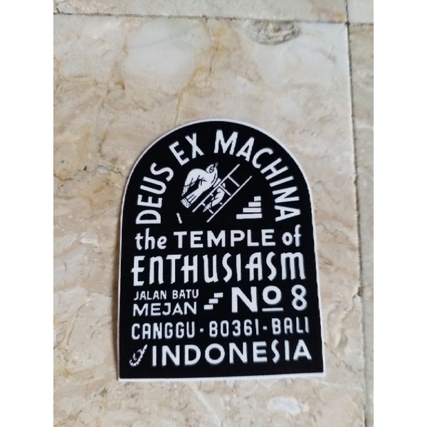 

Stiker Deus Ex Machina The Temple