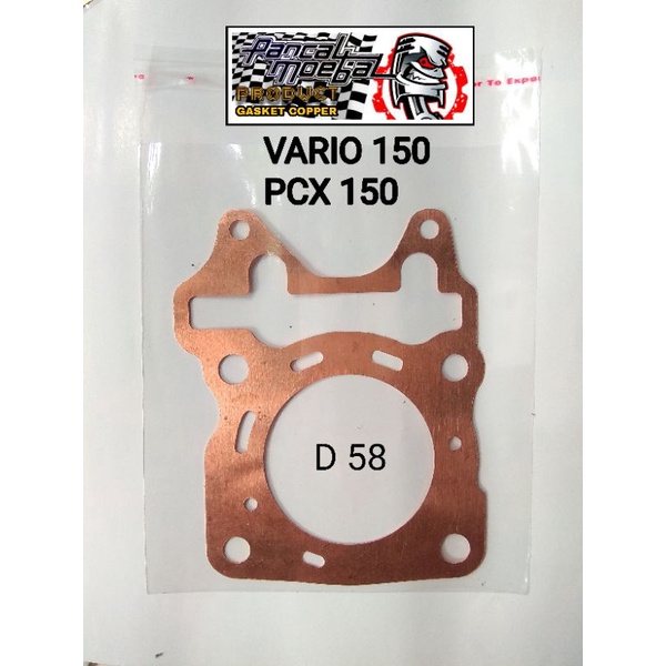 Jual PACKING TEMBAGA BLOK HEAD SILINDER VARIO150 PCX150 PERPAK TEMBAGA