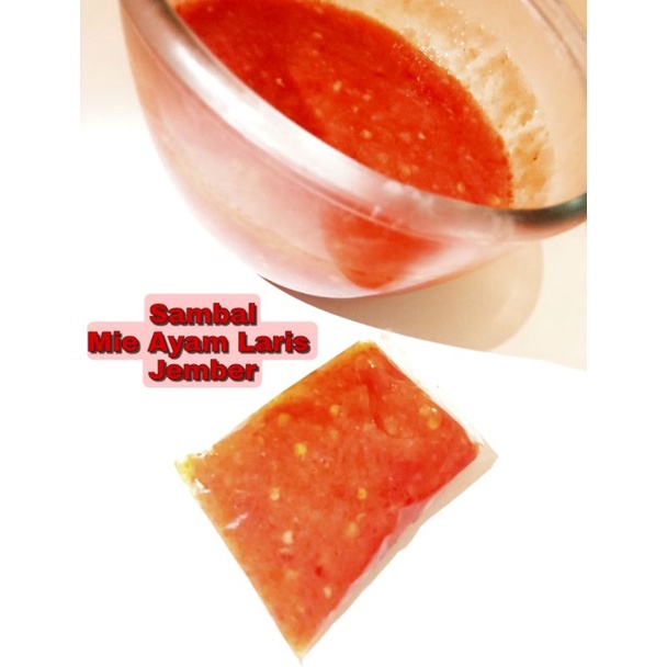 

Sambal Mie Ayam Laris Jember