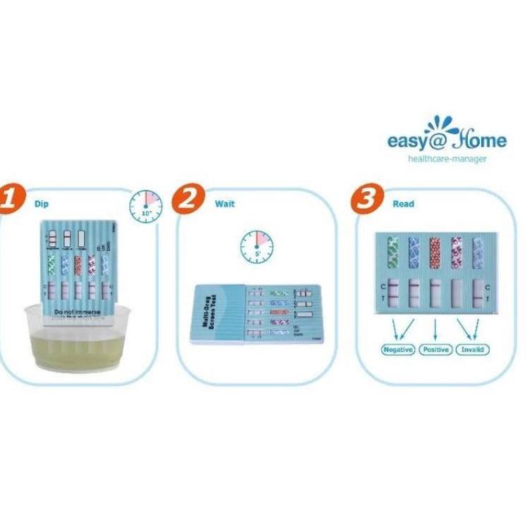 Dijual Murah✪ 77M Alat tes Multipanel di urin / Multi Drug Abuse Urine Test DOA 3 in 1, 5 in 1, 6 in