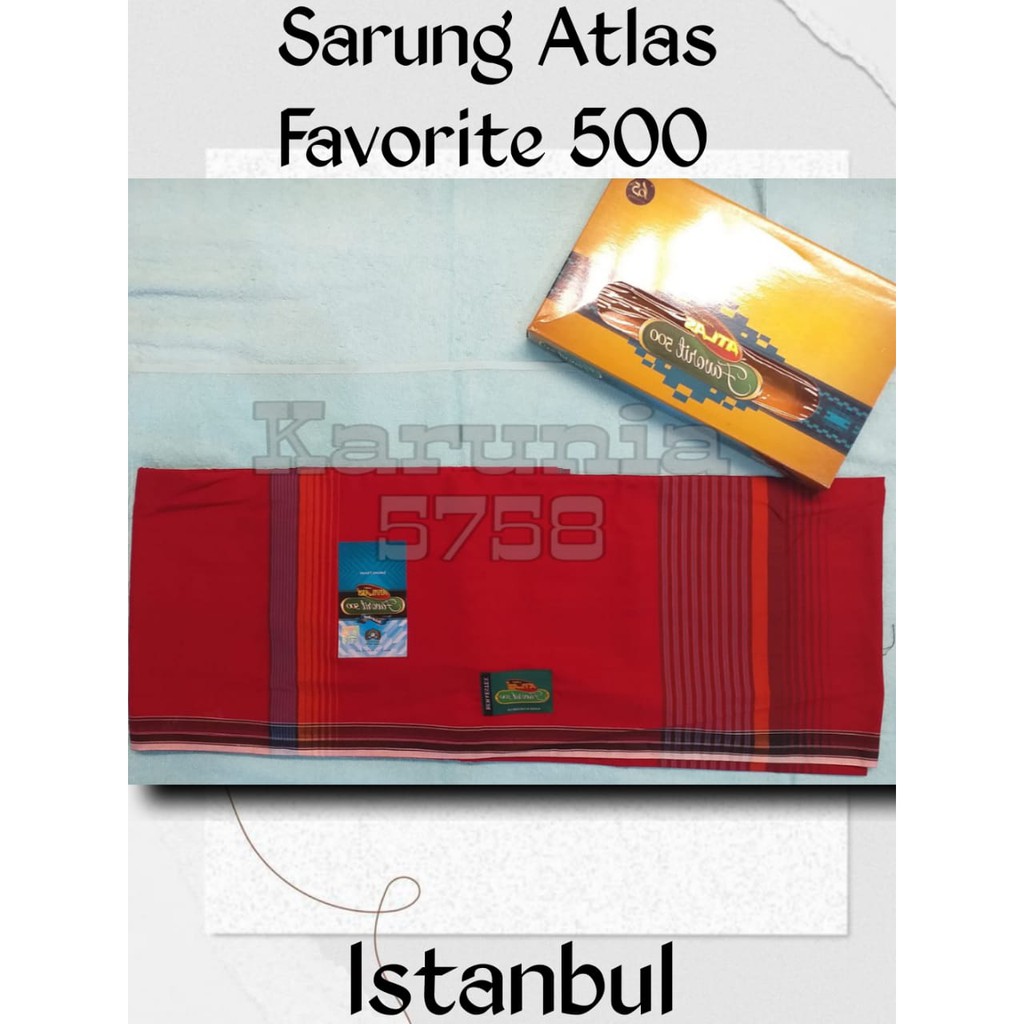 Sarung Atlas Favorit 500 bahan halus da lembut,ukuran dewasa(PARTAI GROSIR MURAH/ECER MURAH)