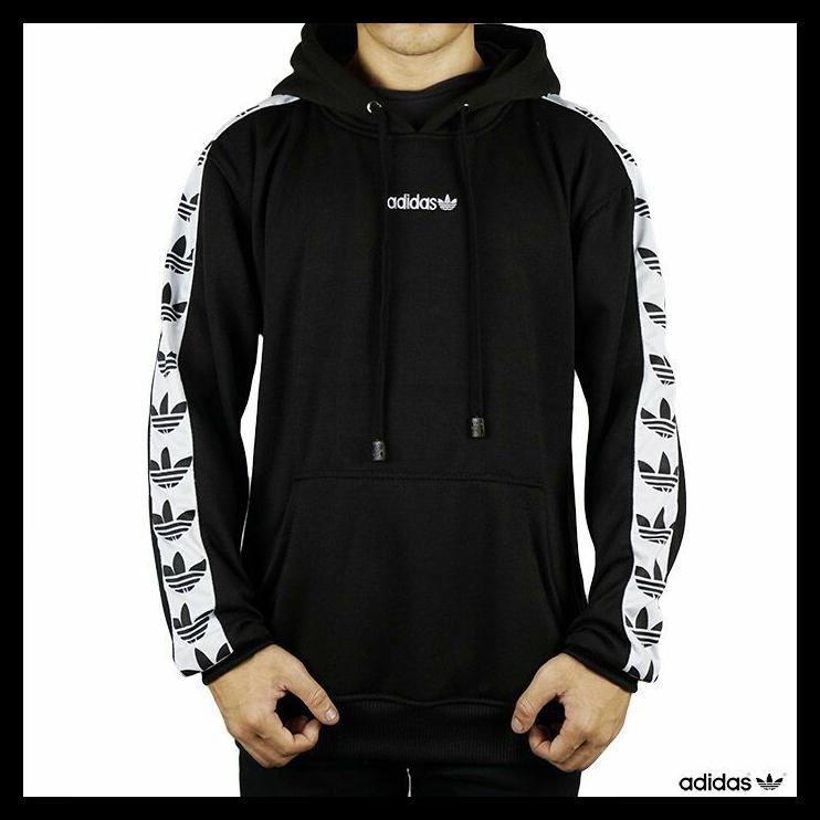 Ina Jaket distro murah/jaket Adidas hitam premium/jaket hoodie pria murah TERPERCAYA Kode 361