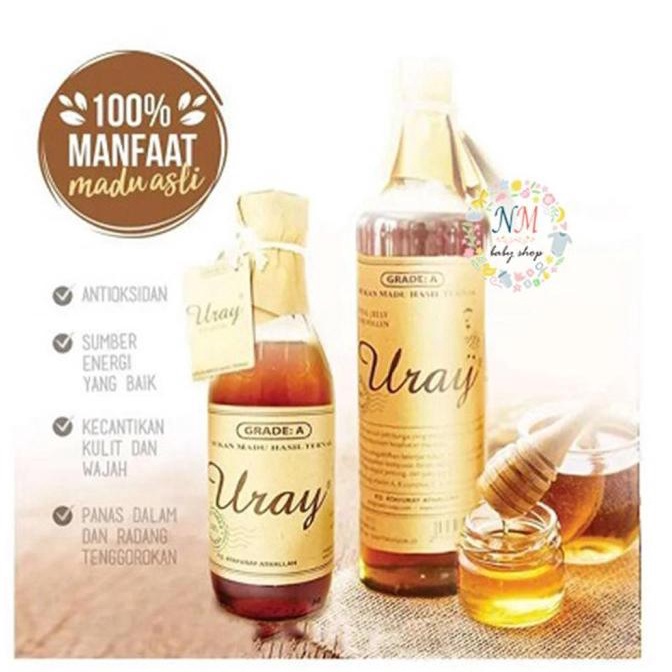 

Madu Uray Raw Honey 450 gr Madu Murni Sehat