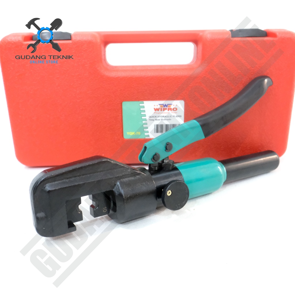 Tang Press Skun Hidrolik WIPRO YQK-70 / Tang Skun Kabel CRIMPING PLIERS WIPRO YQK70 - Tang Crimping Hydraulic YQK 70 WIPRO