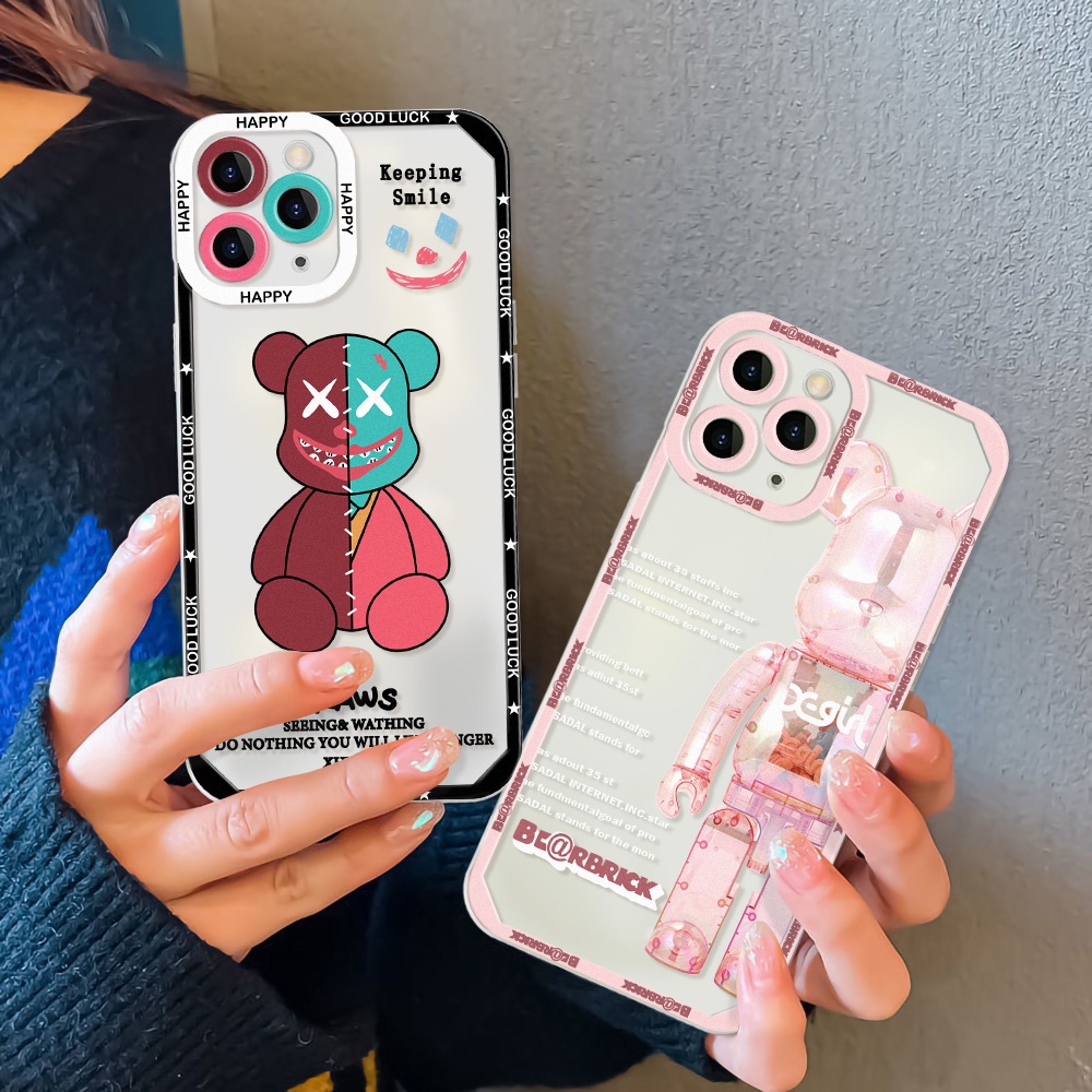 Casing TPU Realme C21Y C25Y C35 C31 C20A C25 C25S C12 Narzo 50A 50i C21 C15 C11 9i 8 5i 6 5G 6Z Pro Reno 5F Motif Kartun