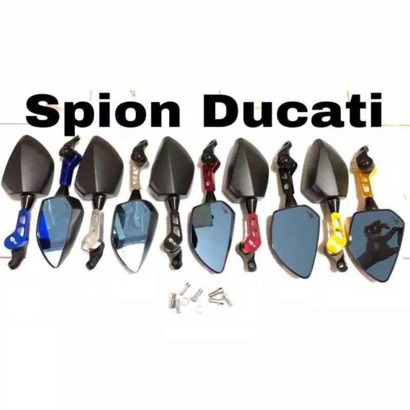 Spion Motor Model DUCATI Universal Buat Semua Motor Yamaha &amp; Honda Bisa