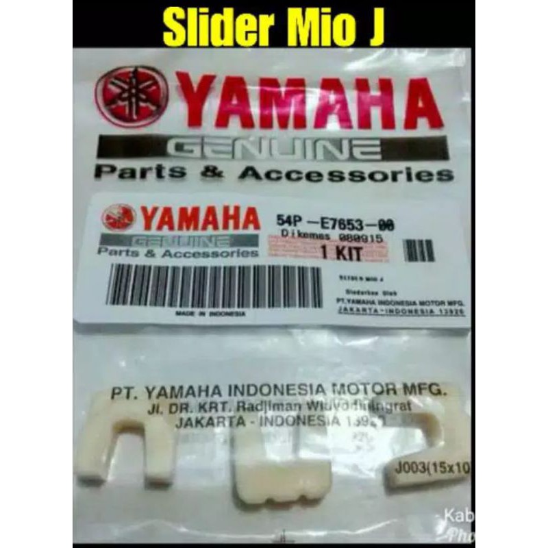slider piece slide mio J