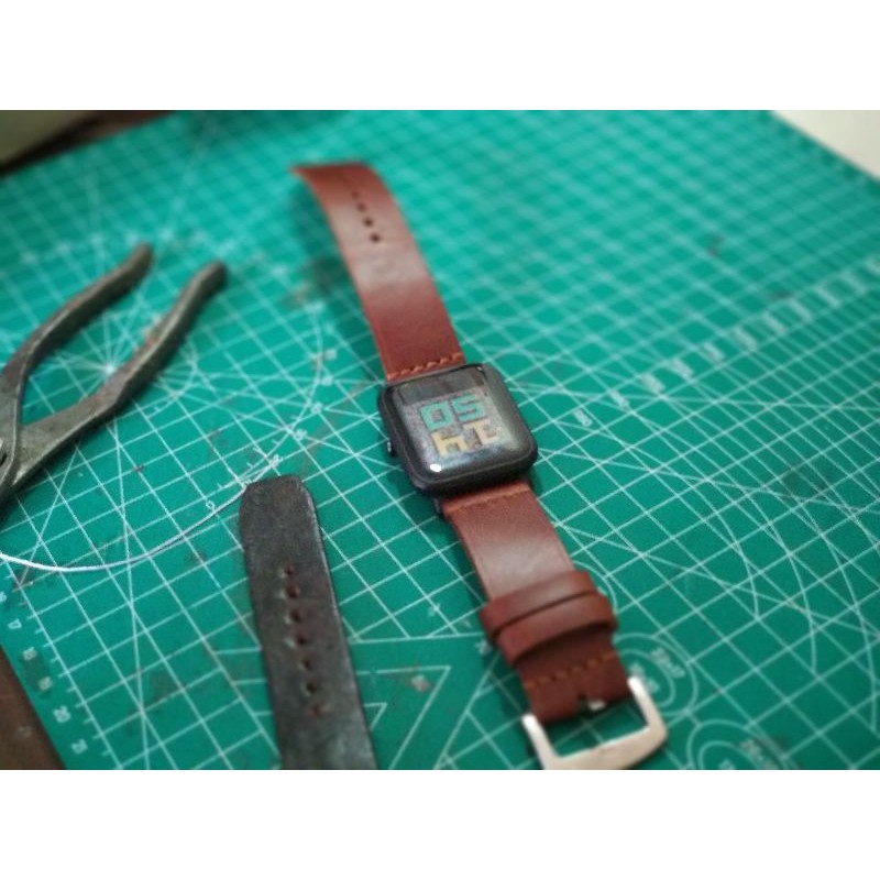 amazfit bip a1608 leather strap