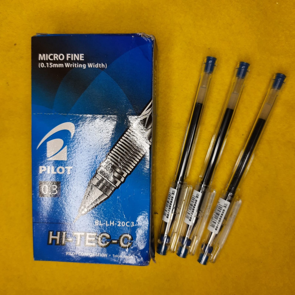 PULPEN HI-TEC 0.3 Harga Satuan Bolpen Pen Hi-Tec-C Pilot 0.3 mm